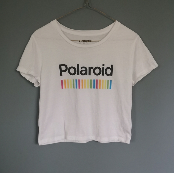 Polaroid Tops - Polaroid crop top